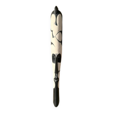 Masque Fang africain 110 cm – Grande décoration murale ethnique