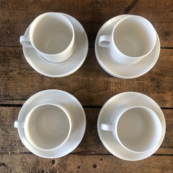 Set of four espresso cups designed by Pieter Stockmans for Mosa | Selency