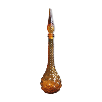 Italian carafe with yellow glass