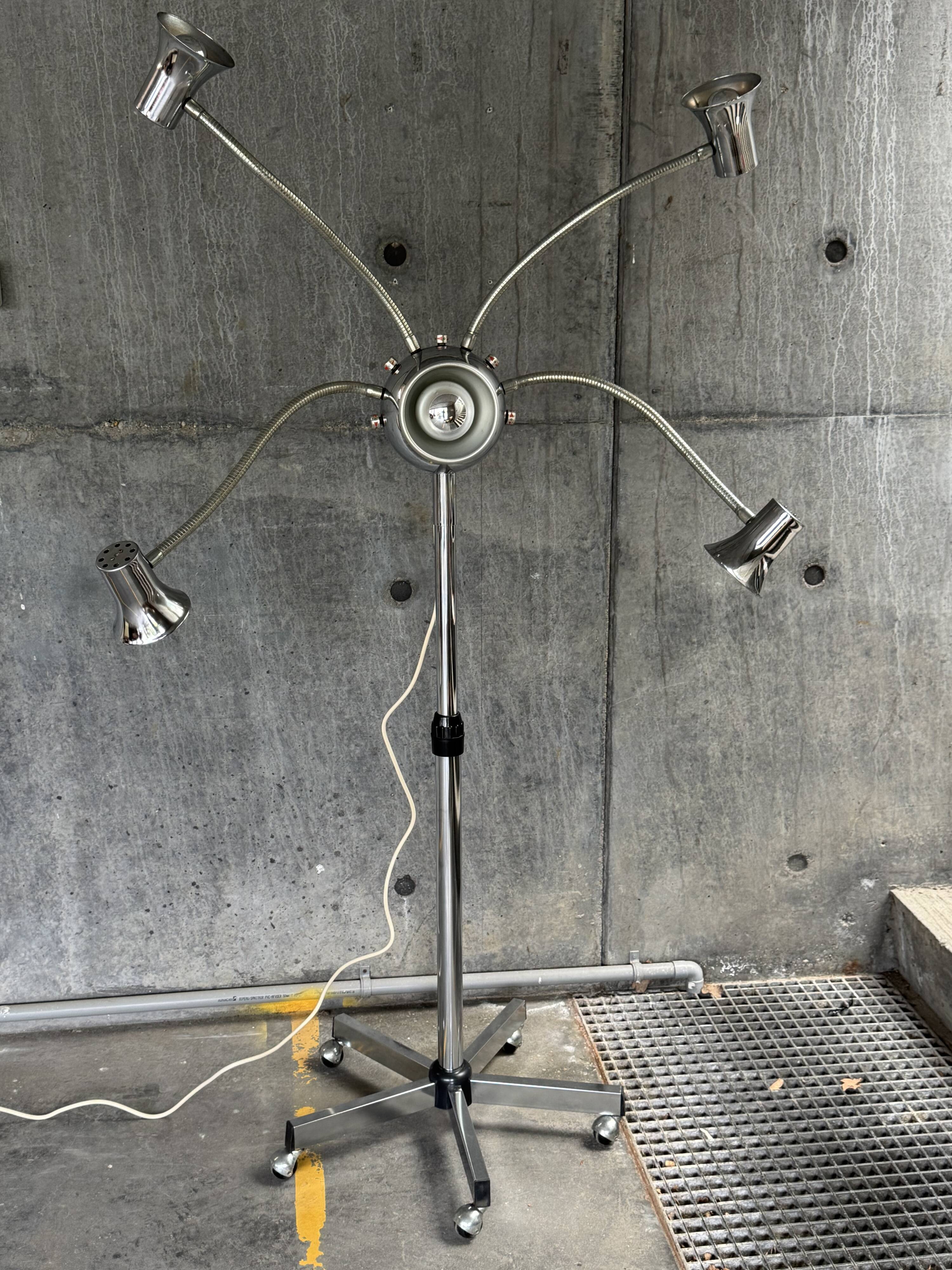 MCM Adjustable Octopus Floor Lamp