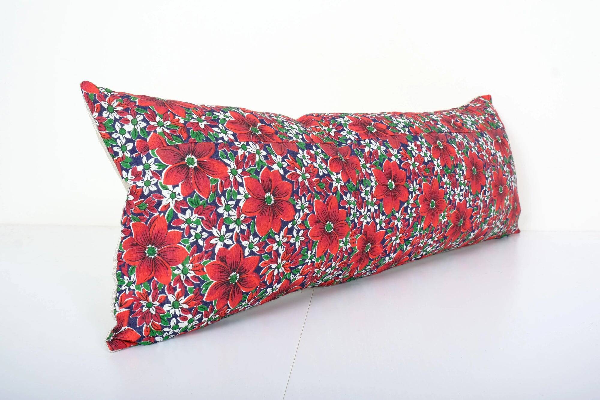 Vintage Turkish cushion cover 84x30 cm