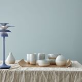 Lampe de table picasso i bleu pigeon g4