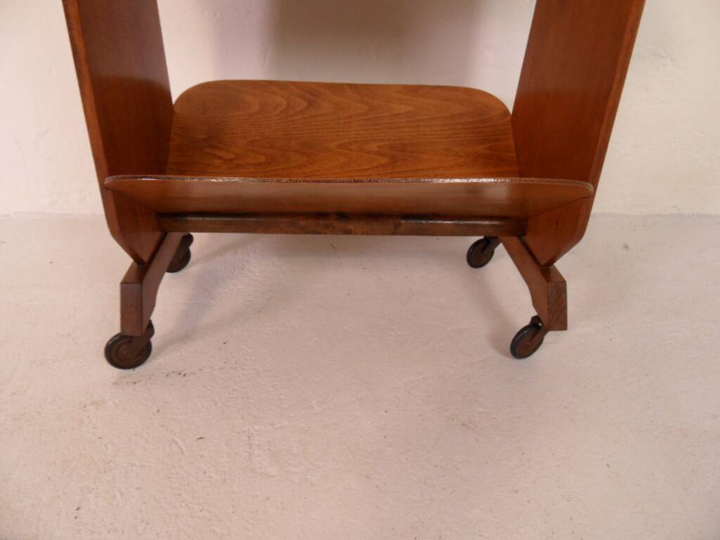 Vintage magazine trolley