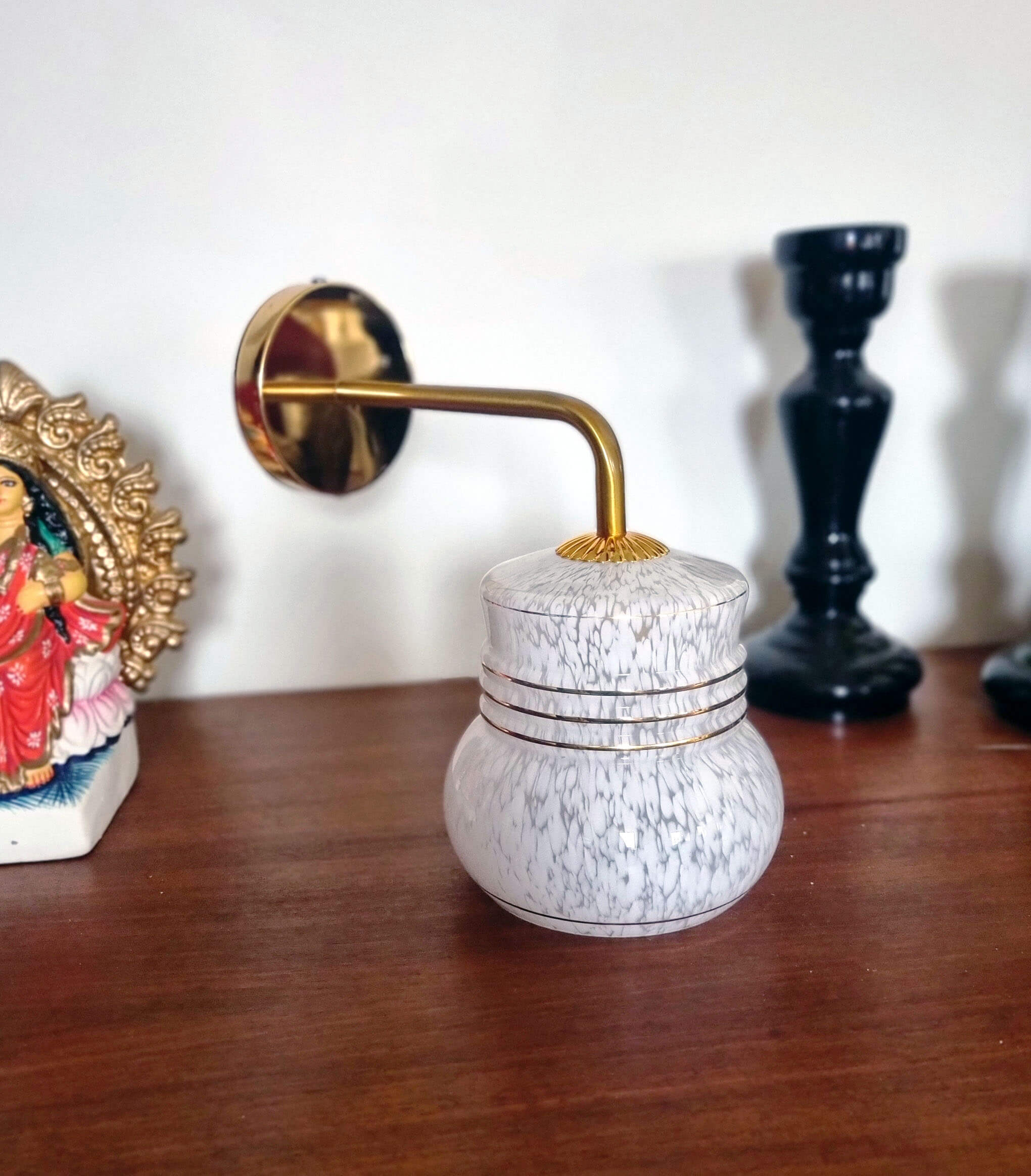 Clichy glass wall lamp *o28