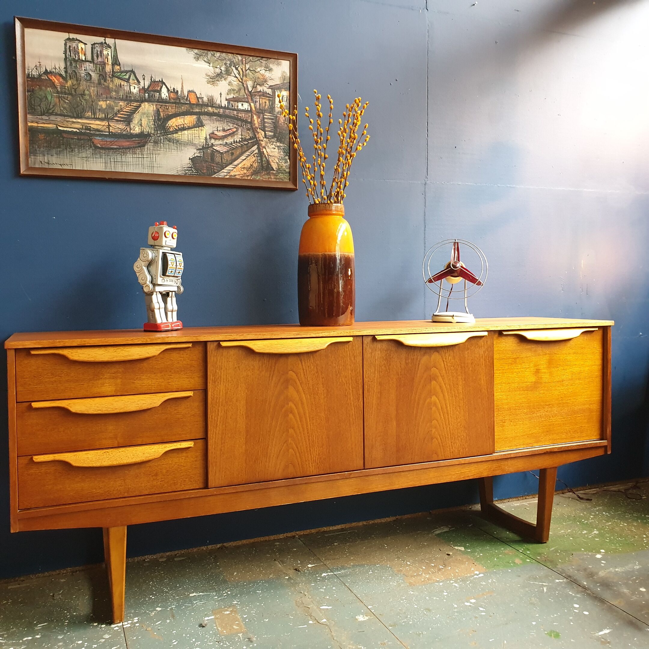 1960's British Teak Sideboard