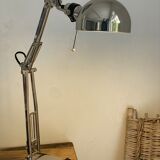 Architect lamp silver metal