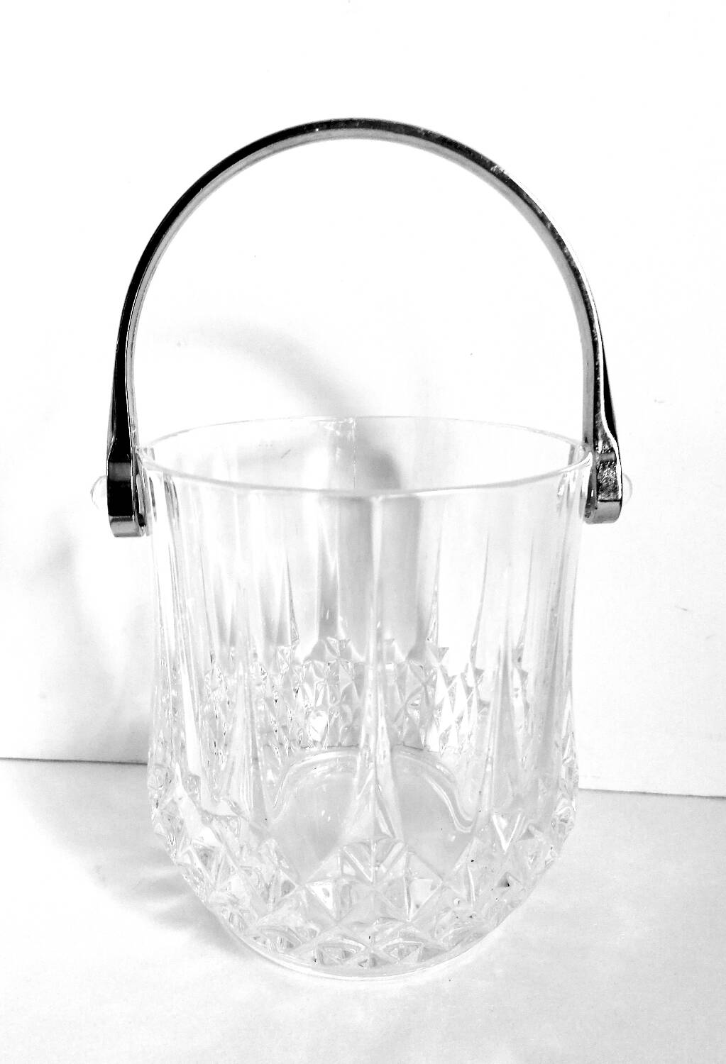 Lot 2 seaux cristal champagne glaçons
