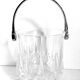 Lot 2 seaux cristal champagne glaçons