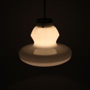 Pédant en verre du milieu du siècle par napako, années 1960