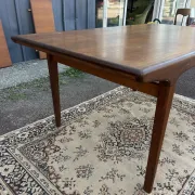 Table rectangulaire, extensible de Style Scandinave en teck
