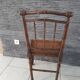 Bamboo style bedroom chair 1900 old Napoleon III