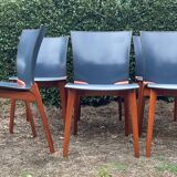 Series of 6 Cassina chairs by Josep Llusca