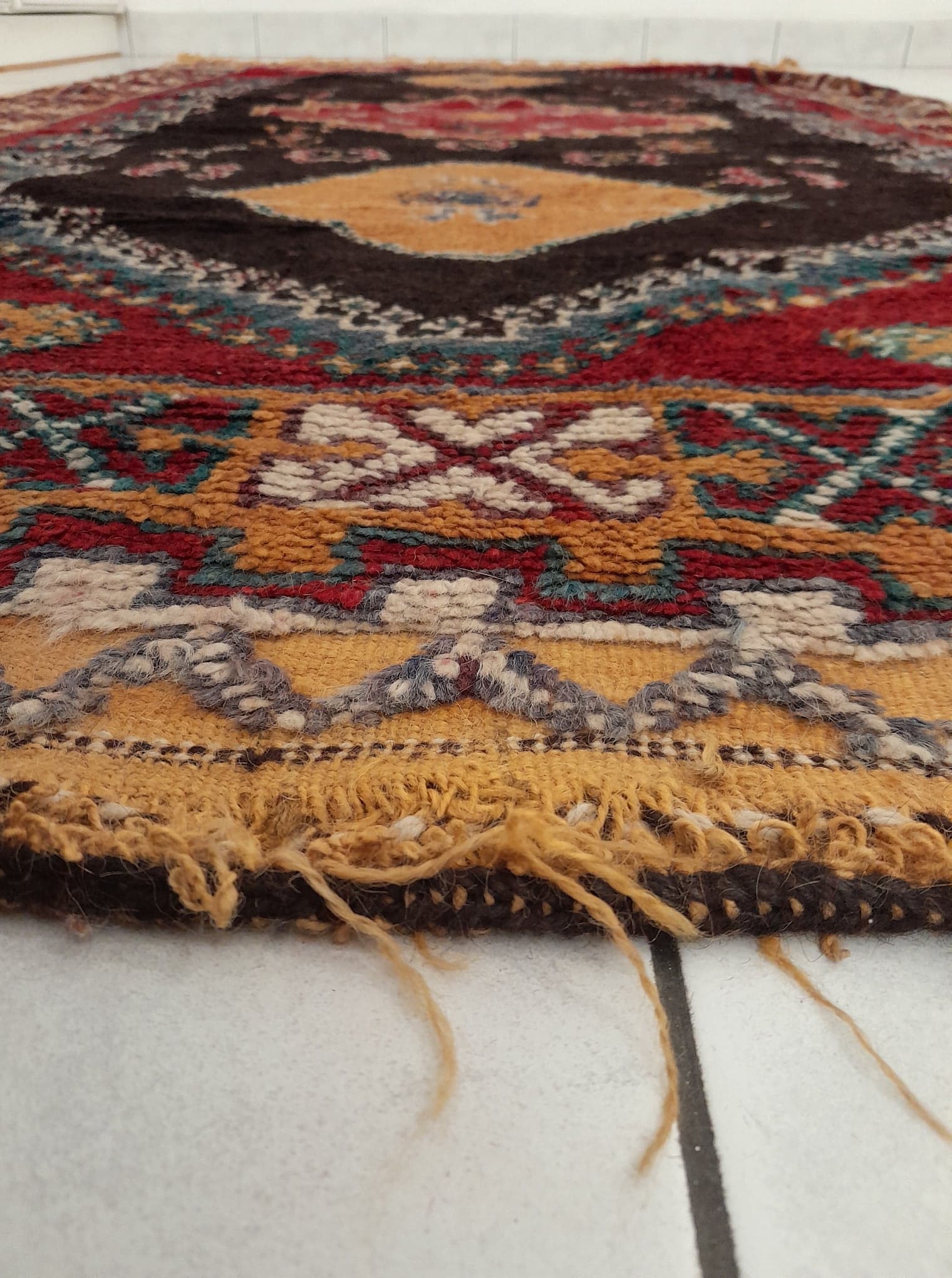 Berber carpet Taznakht handmade 246x145cm