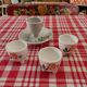 Lot de 4 coquetiers