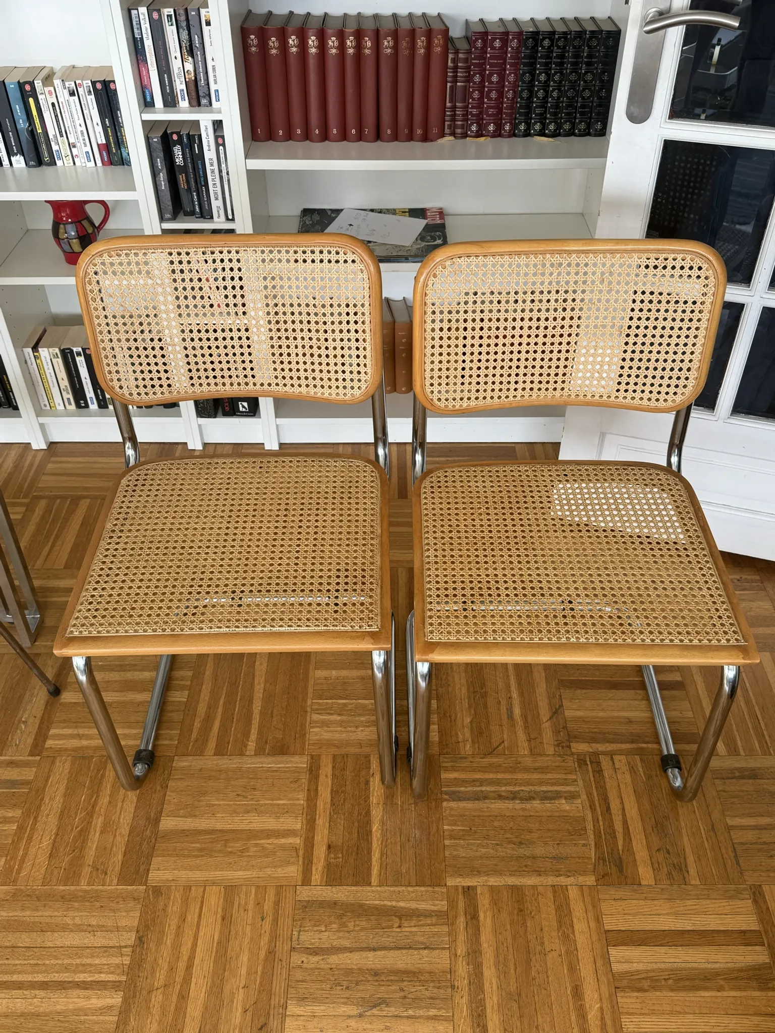 Breuer Cesca B32 chairs