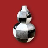 Large ceramic patchwork design vase Todo Mundo (Holland)