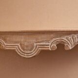 White white white wall shelf