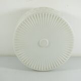 Set of Two 1930s German Art Deco Ceiling Lights, Wila Leuchten, Opal Glass