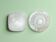 Pair glass flush mount lights wall or ceiling