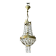 Small basket chandelier hot air balloon