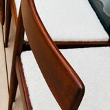 4 Scandinavian chairs 1960