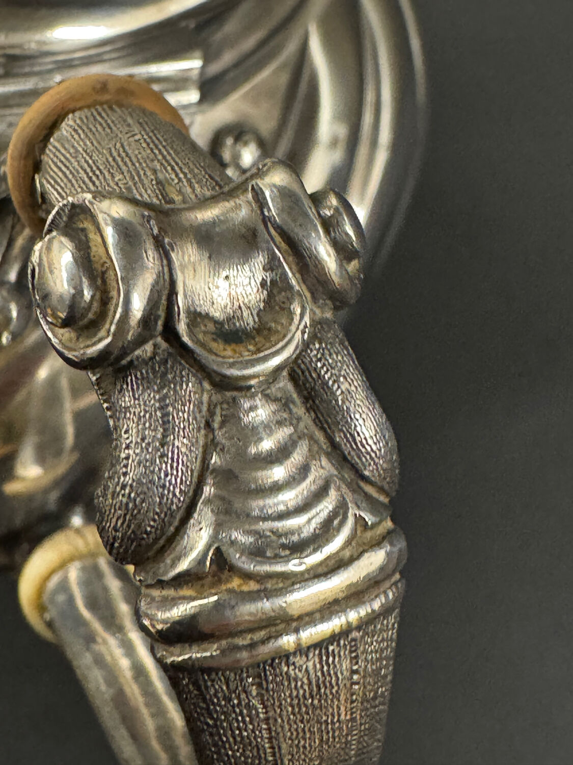 Teapot from the silversmith's house of Cailar & Bavard, early 20th century
