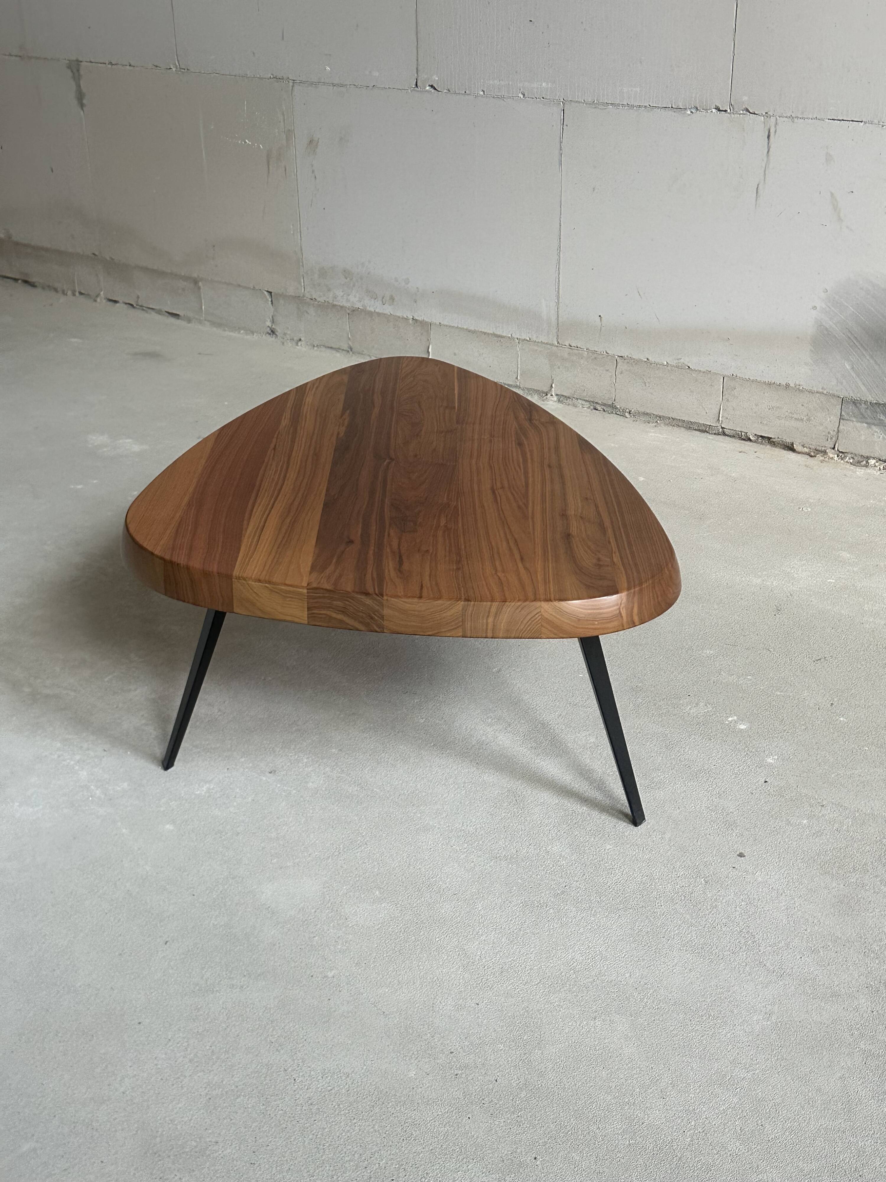 Mexique walnut coffee table by Charlotte Perriand for Cassina 2015