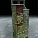 Rare antique dental cabinet The Cabinet Company no. 53 in mahogany.