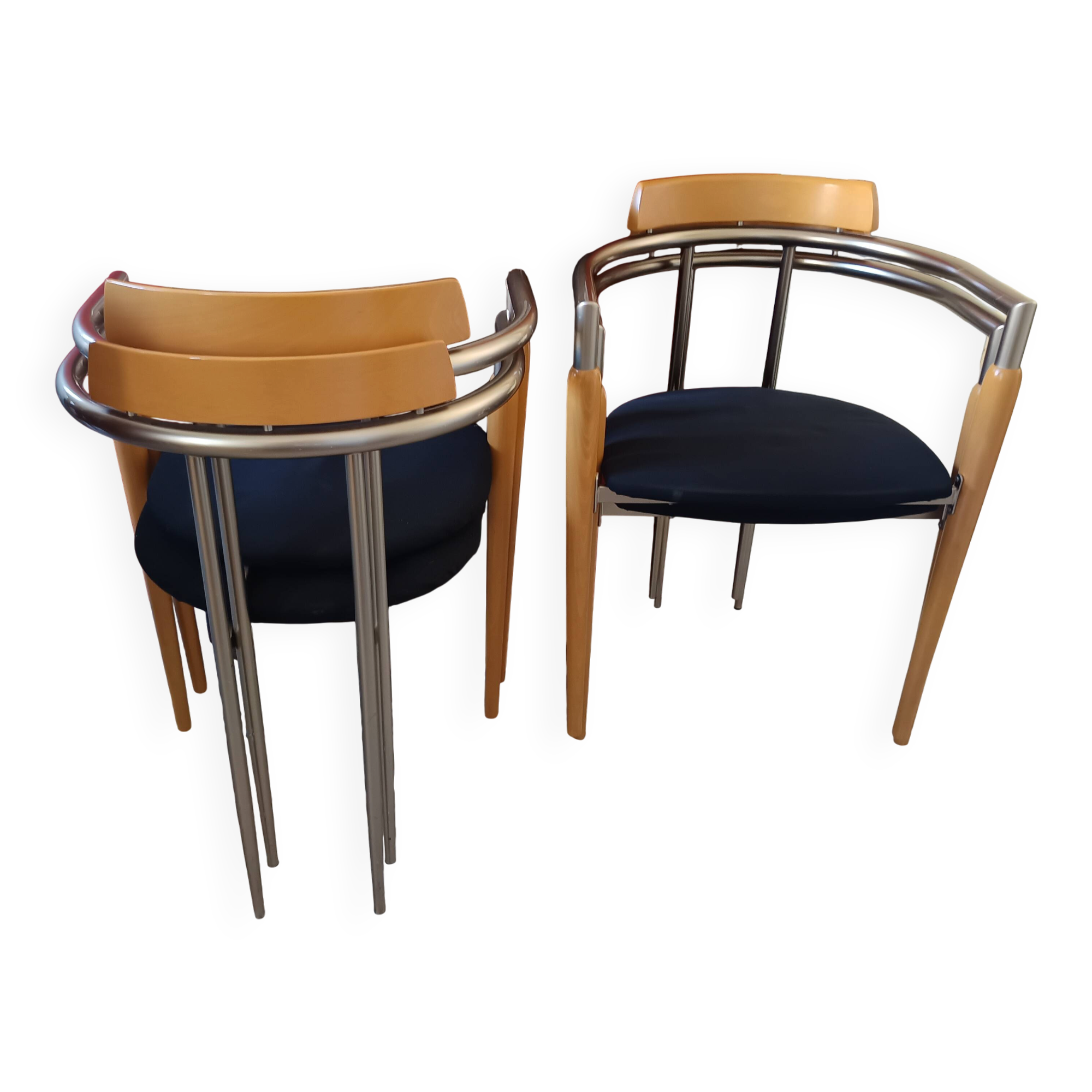 Chaises vintage Effezeta 80'S