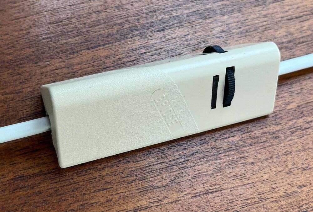 Brera table lamp, Italian postmodern vintage model by Achille Castiglioni for Flos, 1990s.