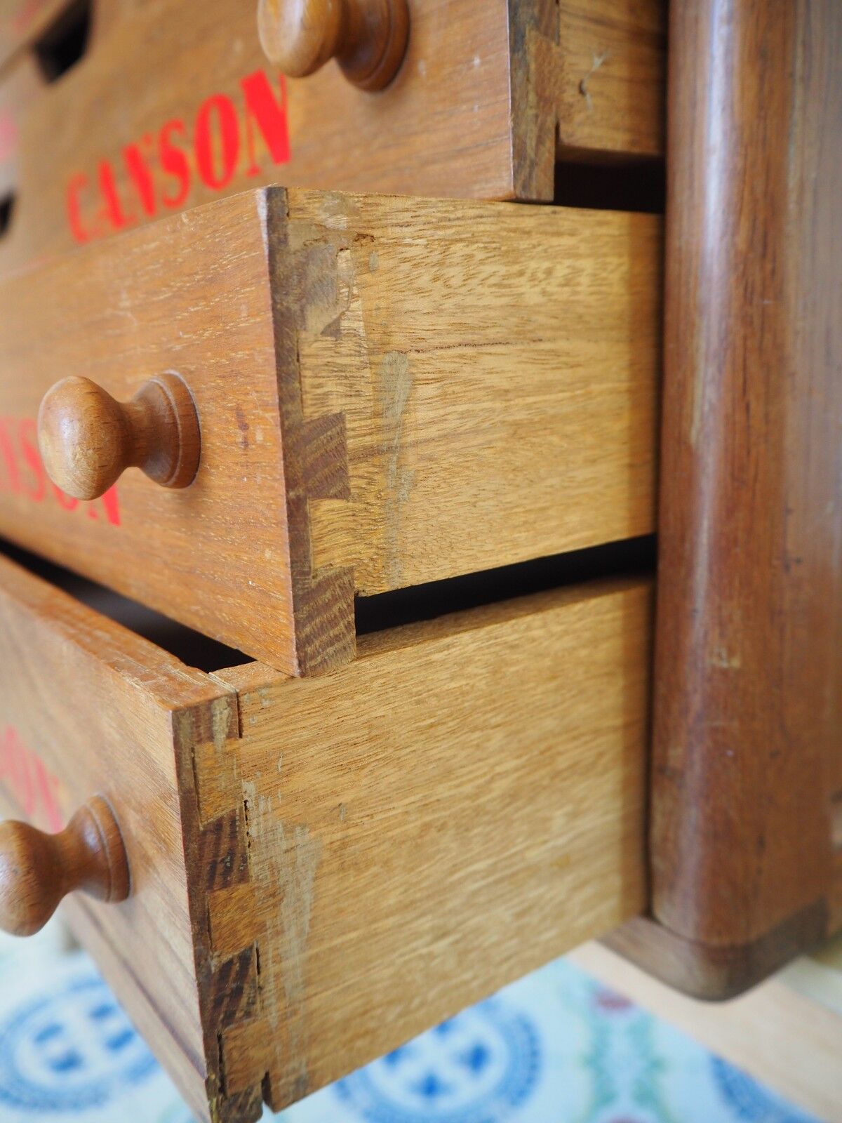 Canson vintage paper storage cabinet