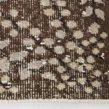 6x10 Rug For Bedroom Brown Beige Oriental Vintage Area Rug, 180x297Cm SK 1708