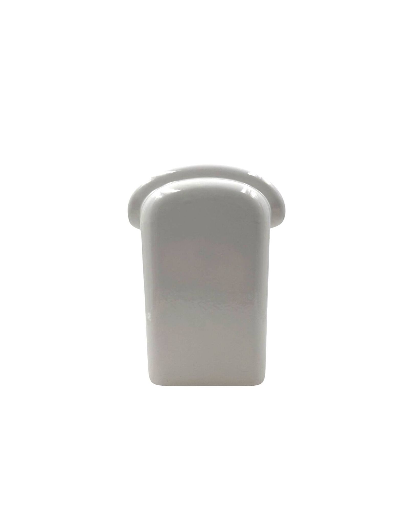 Sergio Asti, vase en céramique moderne, Gabbianelli Italie ca. 1970