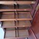 Watchmaker's trade furniture jeweler with antique mahogany secret
