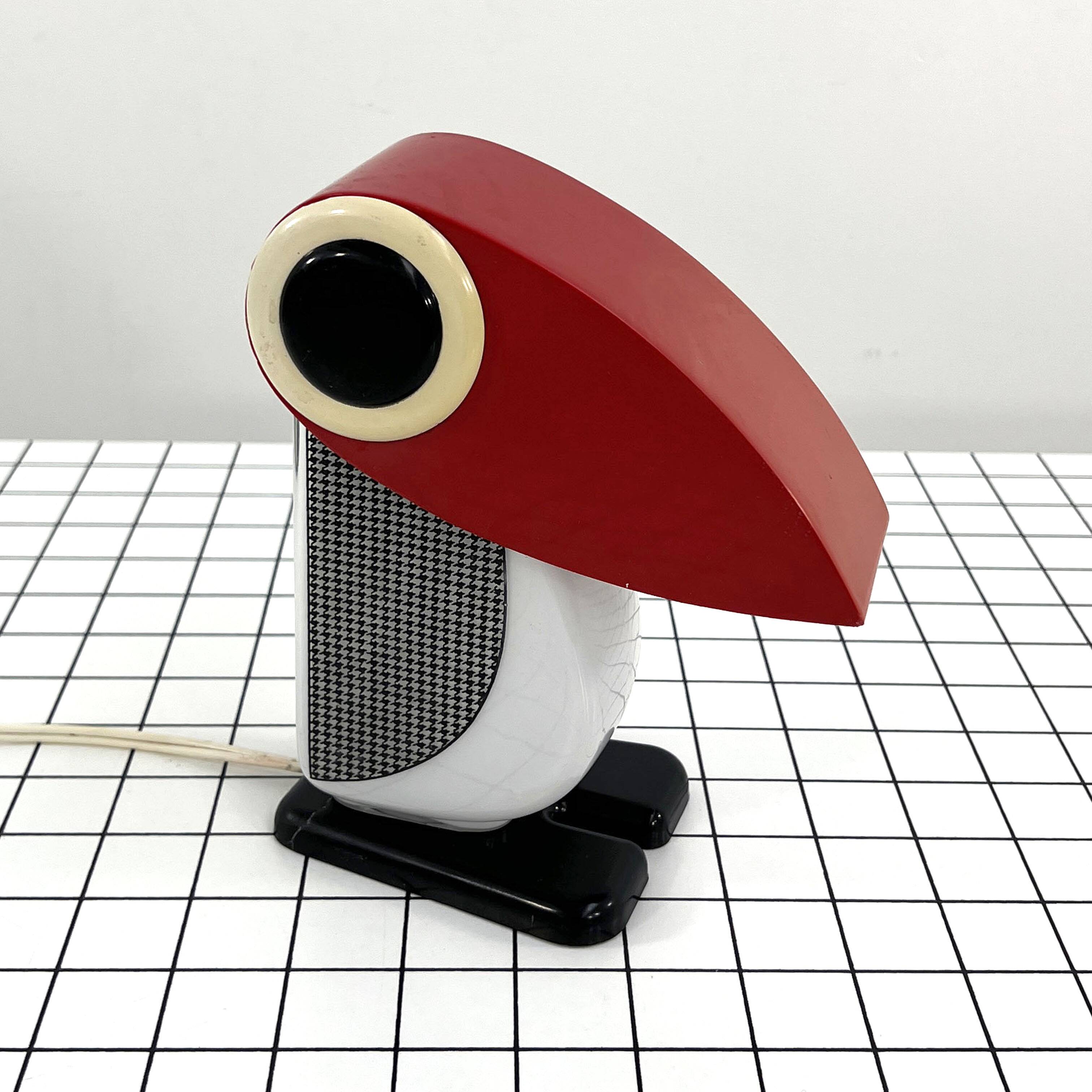Lampe de table Penguin par Fernando Cassetta pour Tacman, 1970