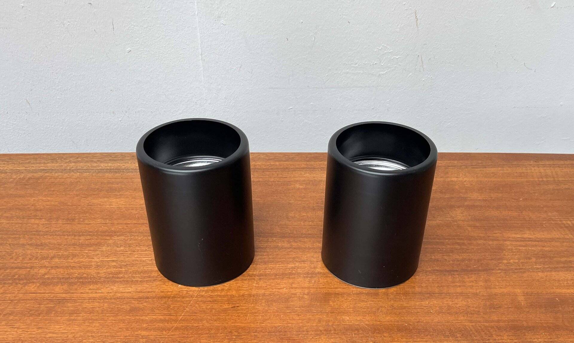 Modern minimalist ceiling lights from the mid-century by Orno, Finland, 1960, set of 2.