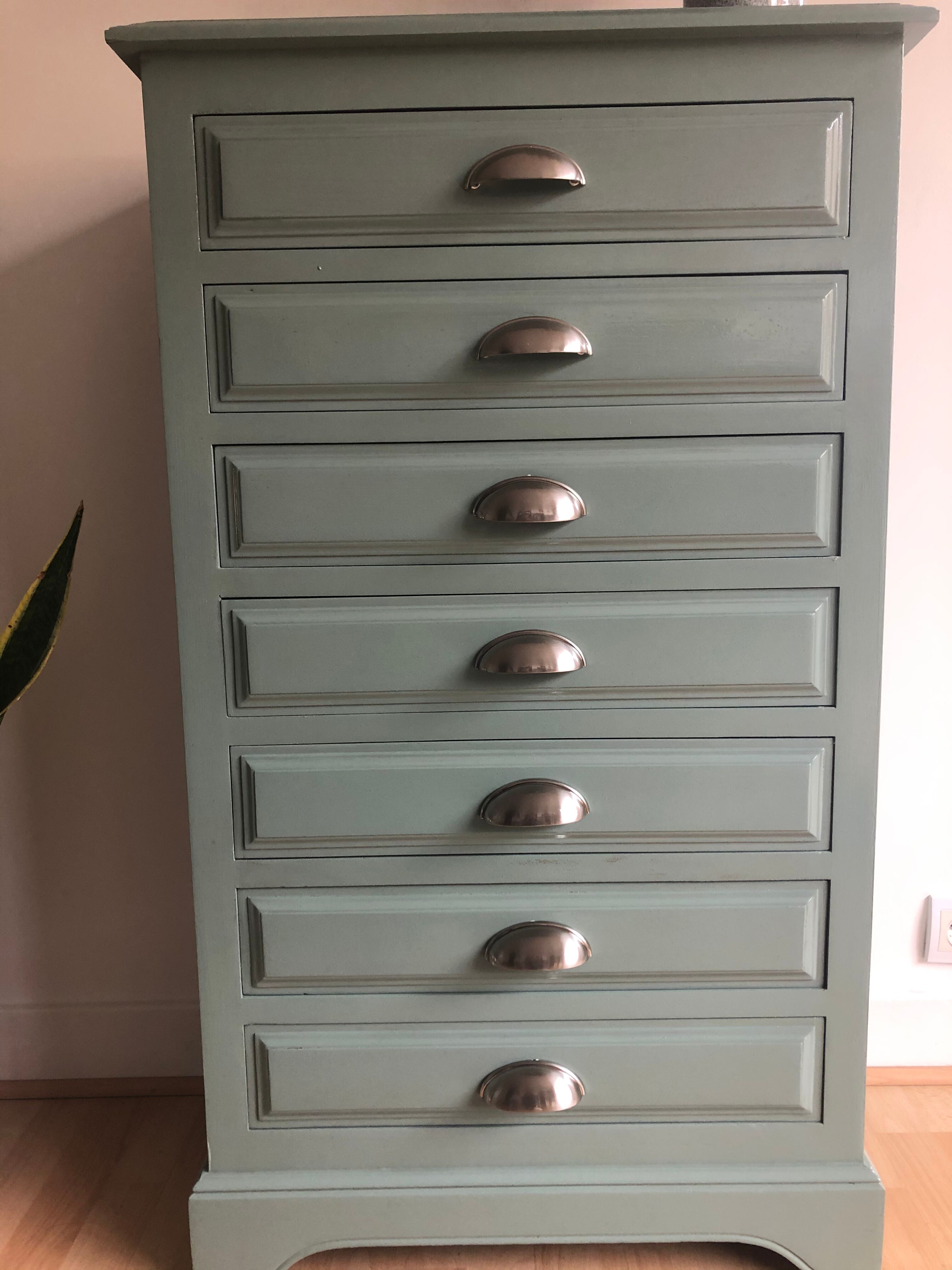 Painted wooden dresser