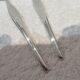Christofle Duo silver-plated serving spoon and fork