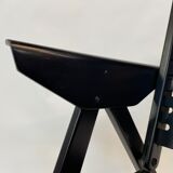 Niko Kralj Slovenian Rex Plywood Folding Chair for Stol 1950s in Black
