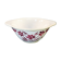 faience sausage bowl of BADONVILLER FB FENAL FRERES decoration FLEUR ROUGE