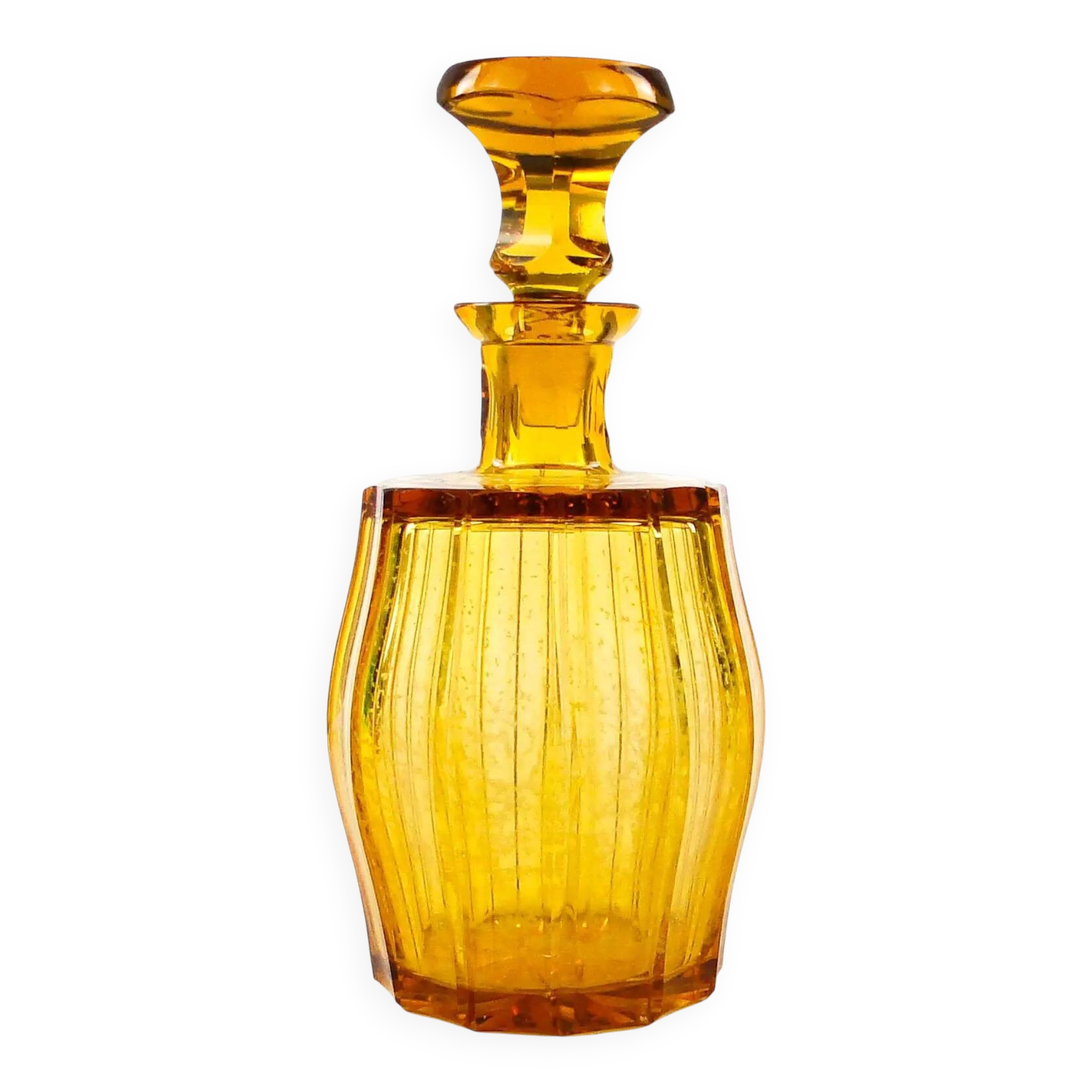 Carafe, Art Deco, crystal, Moser, Czechoslovakia, 1950s