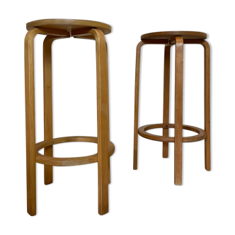 Set 2 tabourets hauts