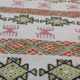 Traditional handmade margoum carpet