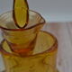 Champagne carafe or soup bowl in blown glass