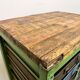 Vintage industrial iron chest of drawers, 1950s