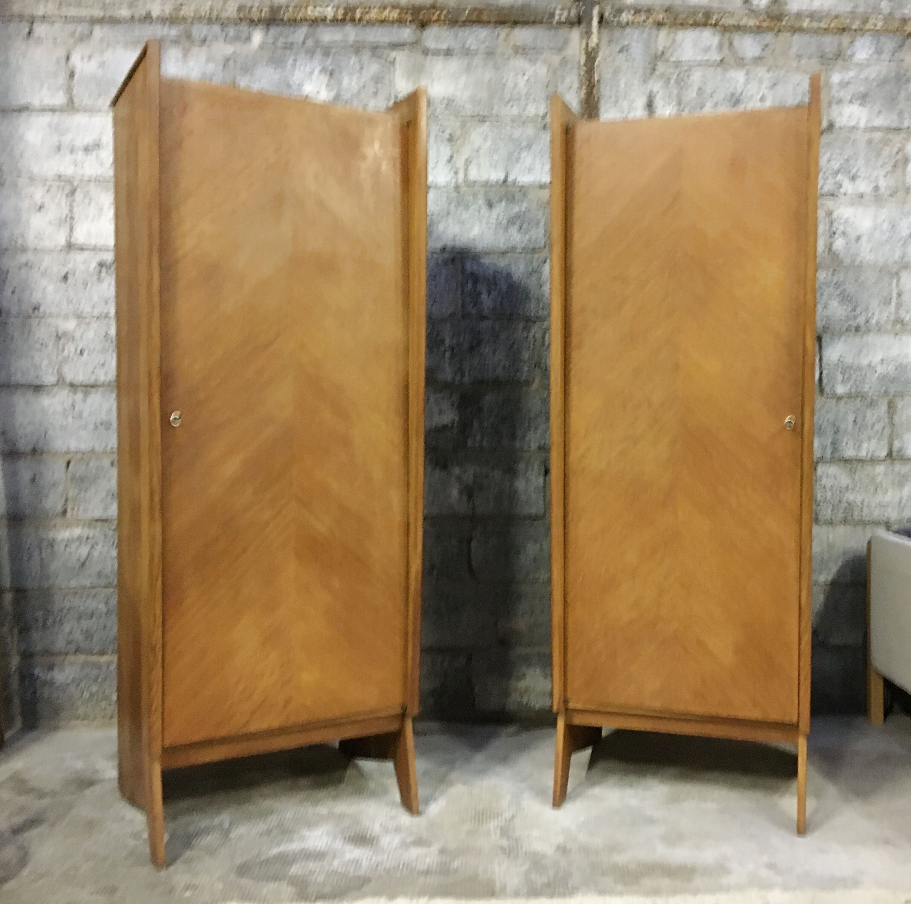 Pair of university wardrobes