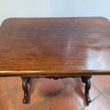 Antique mahogany bistro table