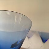 Set de 6 verres à cocktail dansant multicolor, 1990