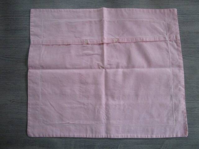 Antique embroidered child's pillowcase