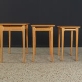 1960s nesting tables, Lotos Werkkunst